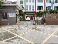 乐山市沙湾区某学校防撞桩安装